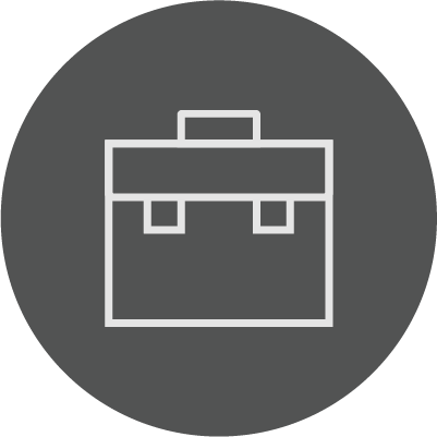 valigetta che simboleggia i 50 anni di esperienza dello Studio Tondini